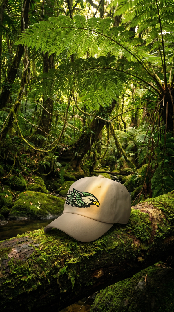Embroidered Eagle Cap — RainForest