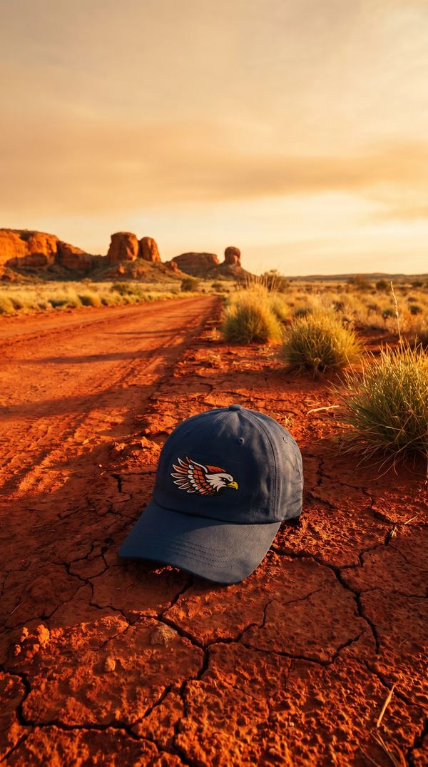 Embroidered Eagle Cap — Outback