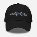 Embroidered Platypus Cap — Ocean