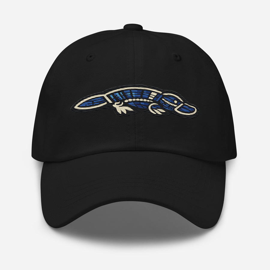 Embroidered Platypus Cap — Ocean