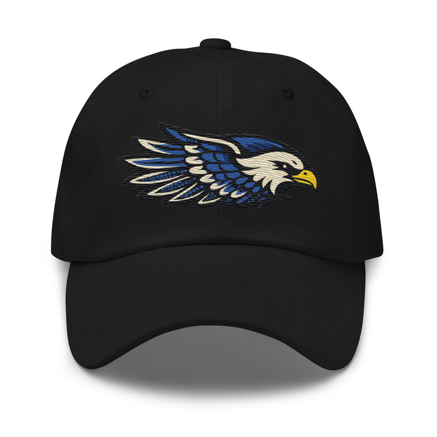 Embroidered Eagle Cap — Ocean