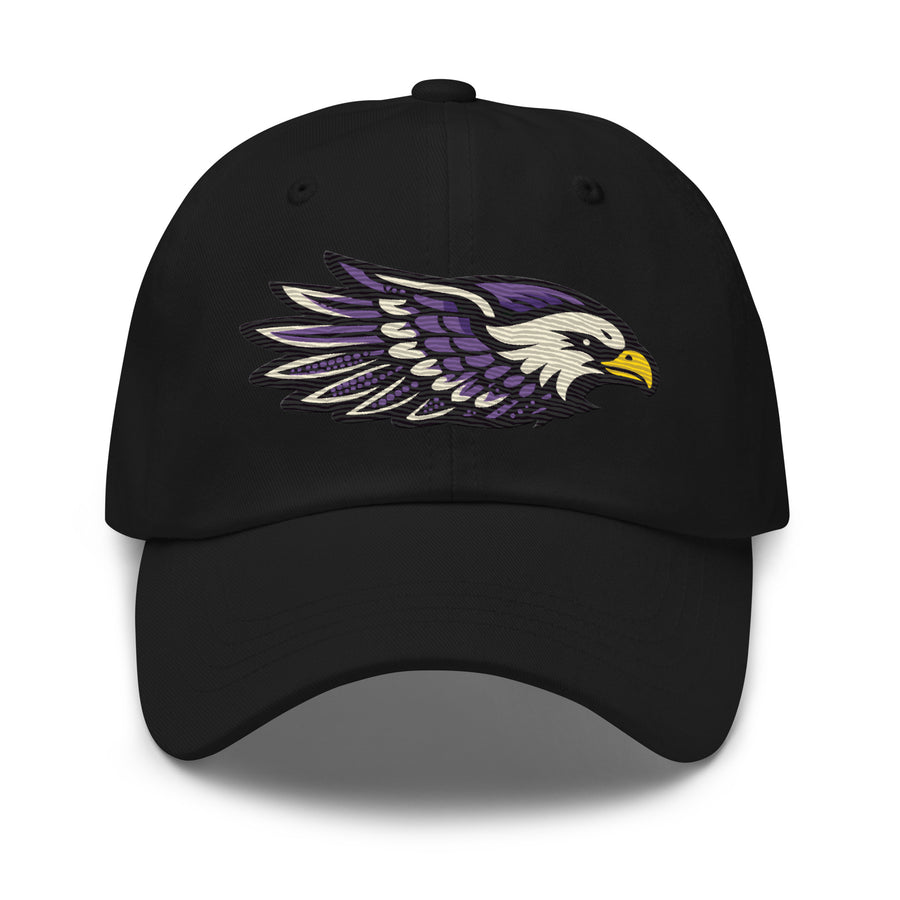 Embroidered Eagle Cap — Dusk