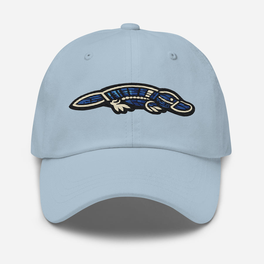 Embroidered Platypus Cap — Ocean