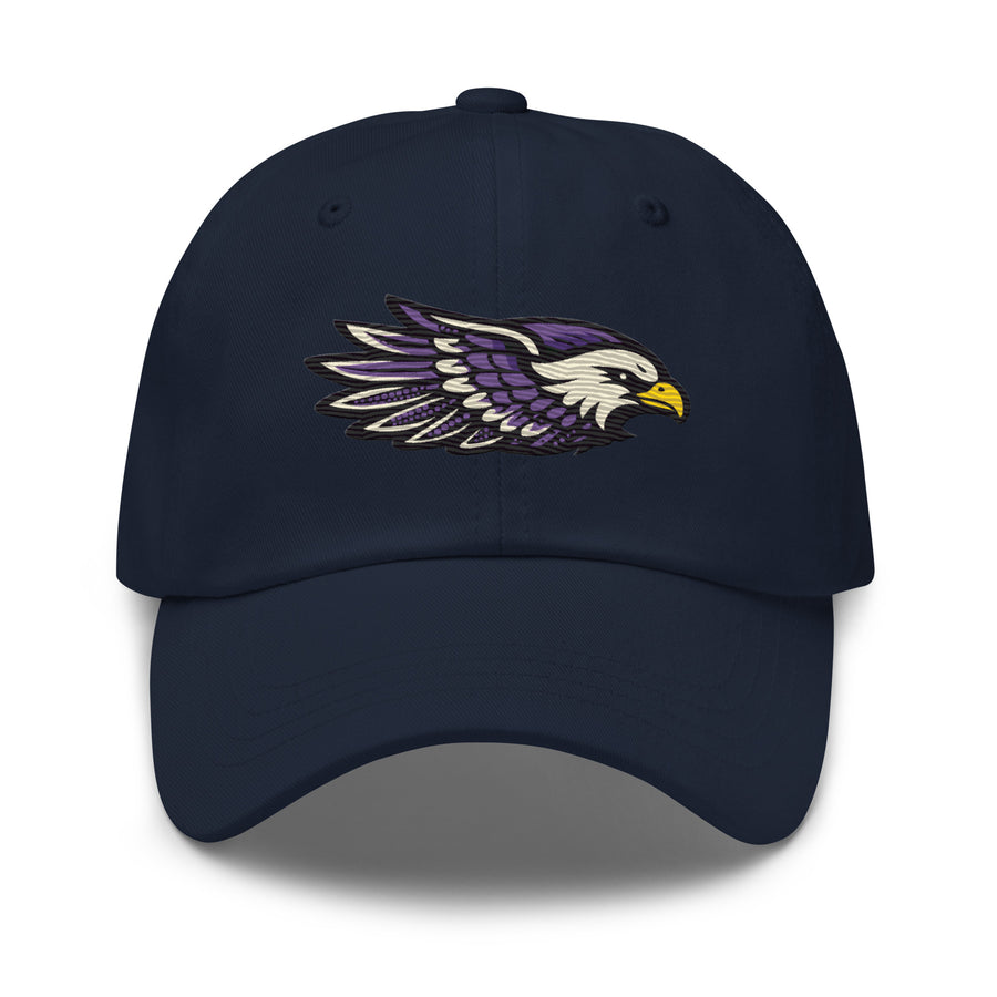 Embroidered Eagle Cap — Dusk