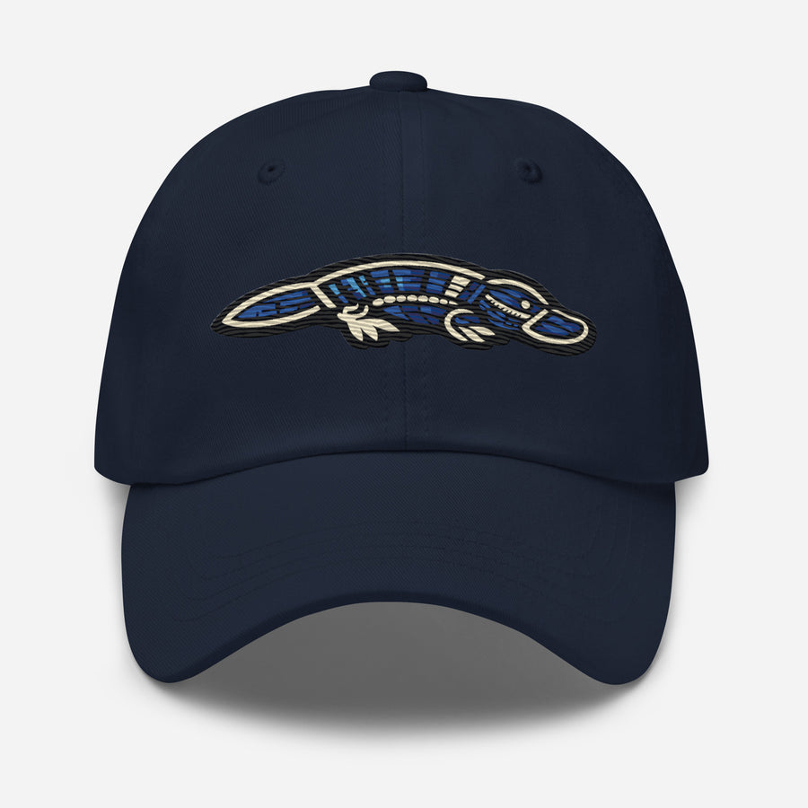 Embroidered Platypus Cap — Ocean