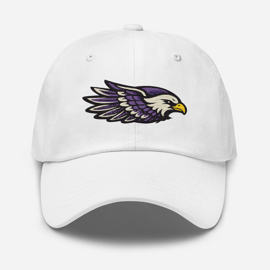 Embroidered Eagle Cap — Dusk