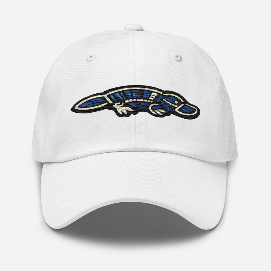 Embroidered Platypus Cap — Ocean
