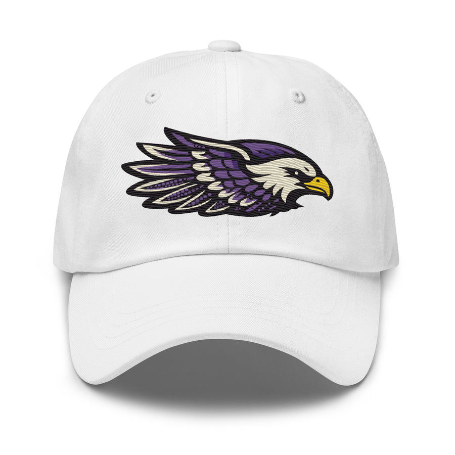 Embroidered Eagle Cap — Dusk