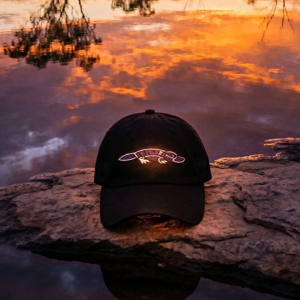 Embroidered Platypus Cap — Dusk